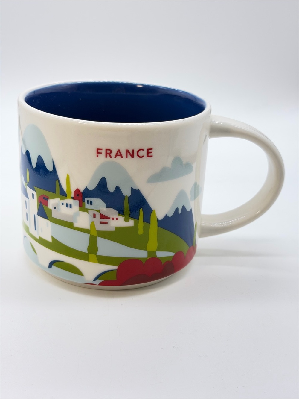 Starbucks 2020 France You Are Here Collection 14 oz Coffee Mug Collectible